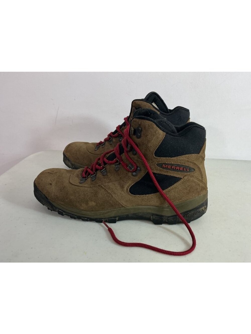Merrell Hiking Boots Eagle Brown High Top Outdoor Mens 13